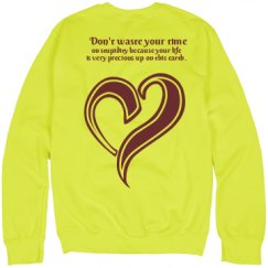 Unisex Neon Crewneck Sweatshirt