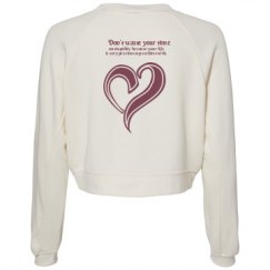 Women's Raglan Pullover Fleece