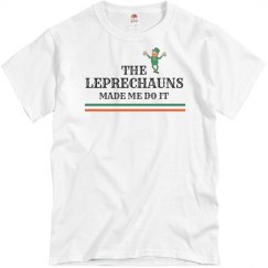 The Leprechauns Made Me!