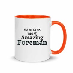 11oz Ceramic Mug with Color Inside