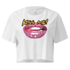 Ladies Festival Cali Crop Top Tee