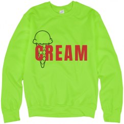 Unisex Neon Crewneck Sweatshirt