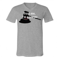 Unisex V-Neck Jersey Tee