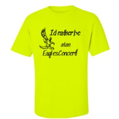 Unisex Ultra Cotton Safety Neon Crewneck Tee