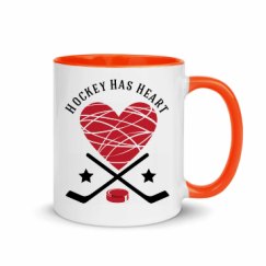 11oz Ceramic Mug with Color Inside