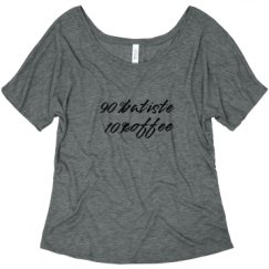 Ladies Flowy Slouchy Tee