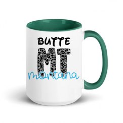 15oz Ceramic Mug with Color Inside