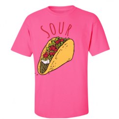 Unisex Ultra Cotton Safety Neon Crewneck Tee