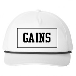 Snapback Five-Panel Rope Hat