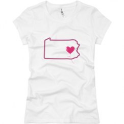 Ladies Slim Fit Basic Promo Jersey Tee