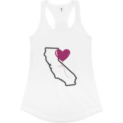 Ladies Slim Fit Racerback Tank Top