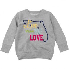 Toddler Crewneck Basic Promo Sweatshirt