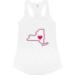 Ladies Slim Fit Racerback Tank Top