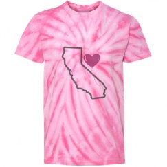 Youth Tie-Dye Cyclone Pinwheel Tee