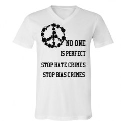 Unisex V-Neck Jersey Tee