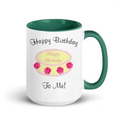 15oz Ceramic Mug with Color Inside