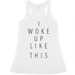 Ladies Flowy Racerback Tank