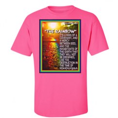 Unisex Ultra Cotton Safety Neon Crewneck Tee