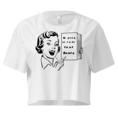 Ladies Festival Cali Crop Top Tee