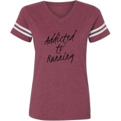 Ladies Relaxed Fit Vintage Sports Tee