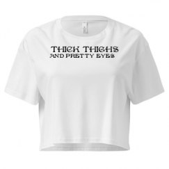 Ladies Festival Cali Crop Top Tee