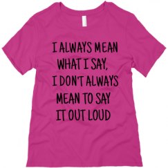 Ladies Relaxed Fit Tee