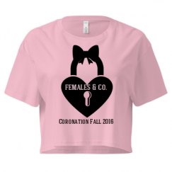 Ladies Festival Cali Crop Top Tee