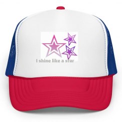 I shine like a star hat