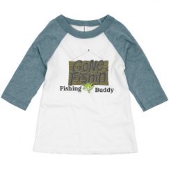Toddler 3/4 Sleeve Raglan Tee