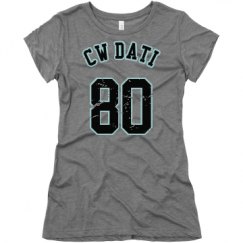 Ladies Slim Fit Super Soft Triblend Tee