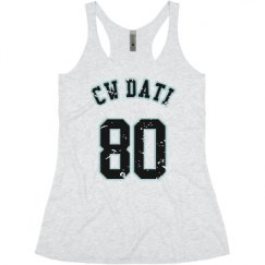 Ladies Slim Fit Super Soft Racerback Triblend Tank