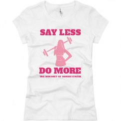 Ladies Slim Fit Basic Promo Jersey Tee