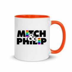 11oz Ceramic Mug with Color Inside