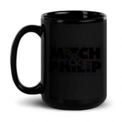 15oz Black Glossy Mug