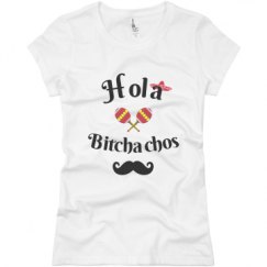 Ladies Slim Fit Basic Promo Jersey Tee