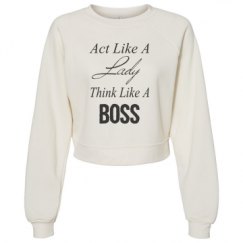 Women's Raglan Pullover Fleece