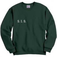 Unisex Film and Foil Crewneck Sweatshirt