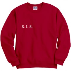 Unisex Film and Foil Crewneck Sweatshirt