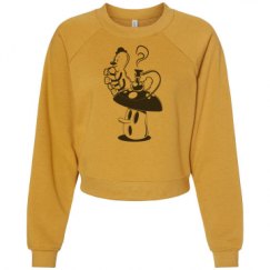 Women's Raglan Pullover Fleece