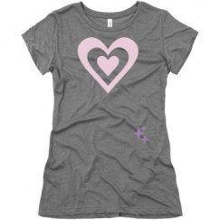 Ladies Slim Fit Super Soft Triblend Tee