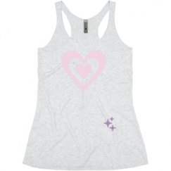 Ladies Slim Fit Super Soft Racerback Triblend Tank