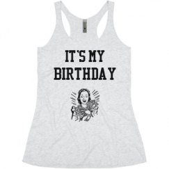 Ladies Slim Fit Super Soft Racerback Triblend Tank