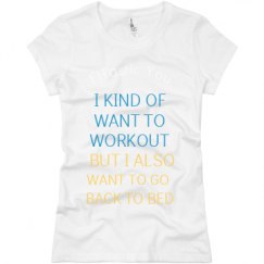 Ladies Slim Fit Basic Promo Jersey Tee