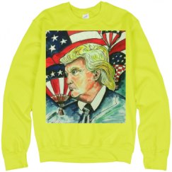 Unisex Neon Crewneck Sweatshirt