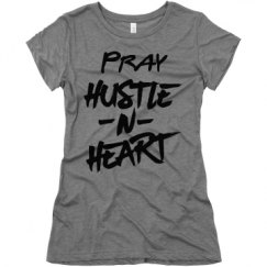 Ladies Slim Fit Super Soft Triblend Tee