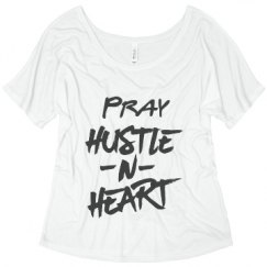 Ladies Flowy Slouchy Tee