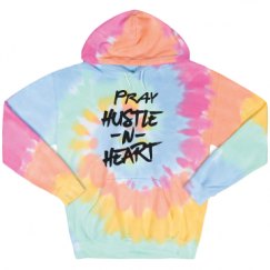 Unisex Tie-Dye Fleece Hoodie