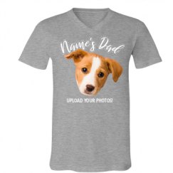 Unisex V-Neck Jersey Tee