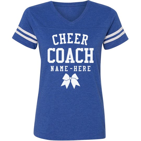 cheer coach polos