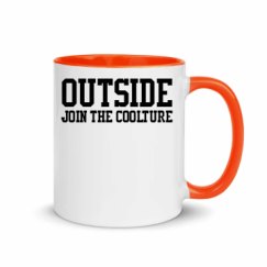 11oz Ceramic Mug with Color Inside